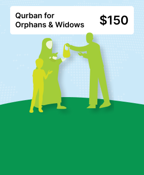 Qurban for Orphans & Widows $150