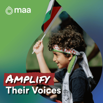 Amplify their voices